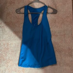 Blue tank top